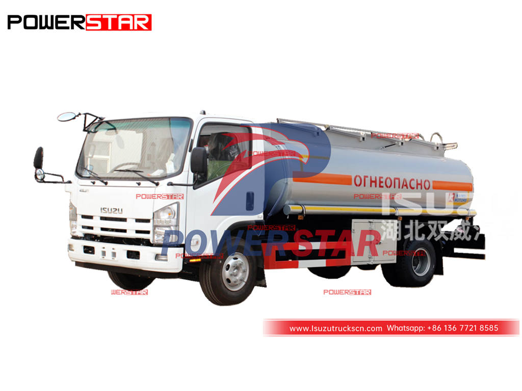 ISUZU ELF 700P 10000 liters fuel bowser at discount price