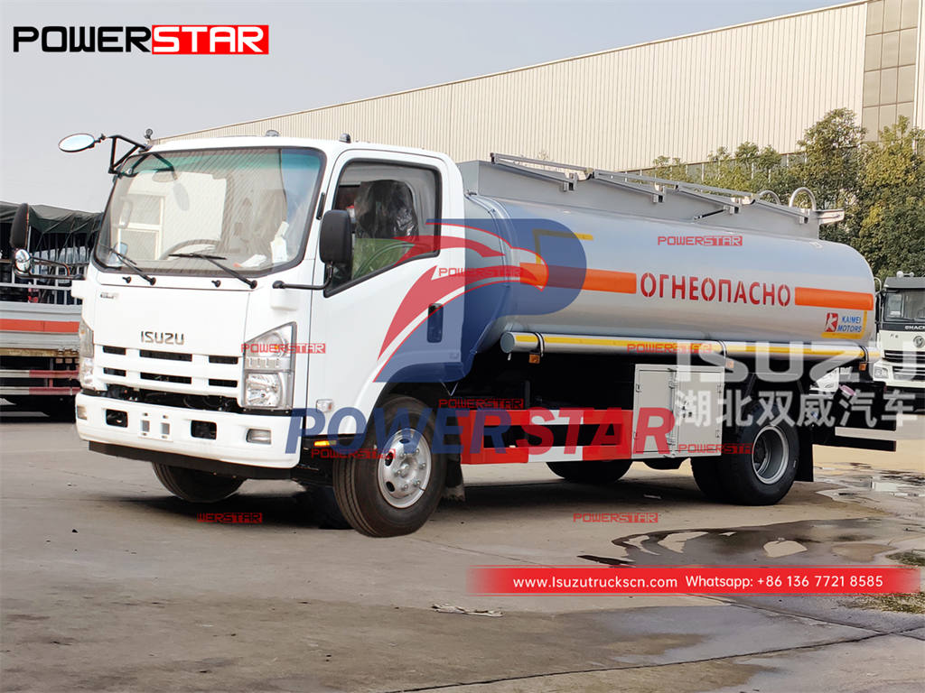 Good price ISUZU 700P 4×2 190HP fuel delivery truck for sale