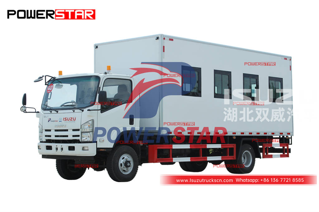 Best price ISUZU 700P 4×4 troop carrier truck for Philippines