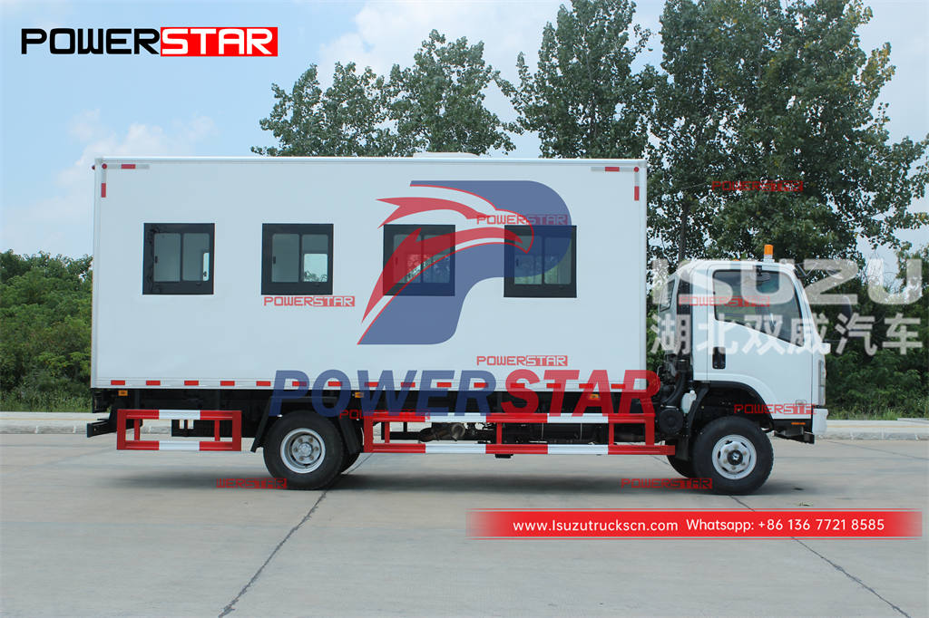 ISUZU 700P AWD soldier transport truck at discount price