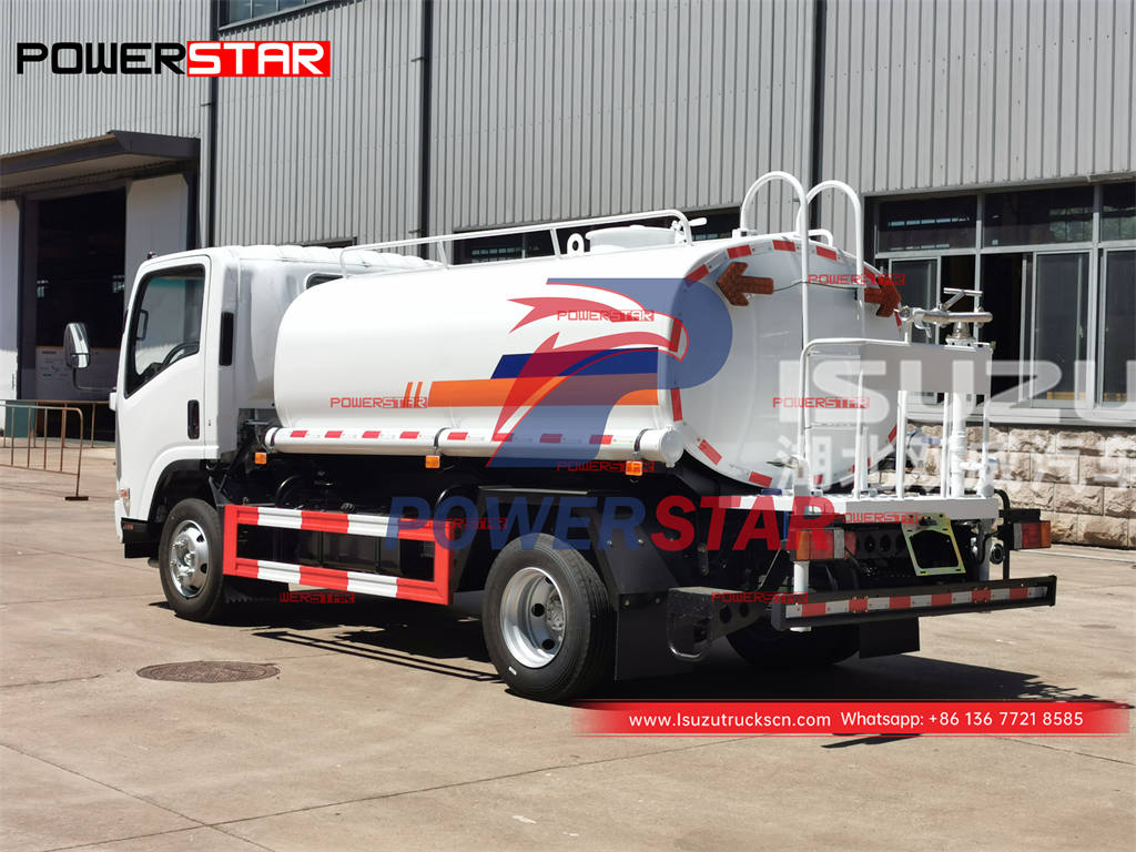 Philippines ISUZU 4×2 / 4×4 potable water tank truck on sale