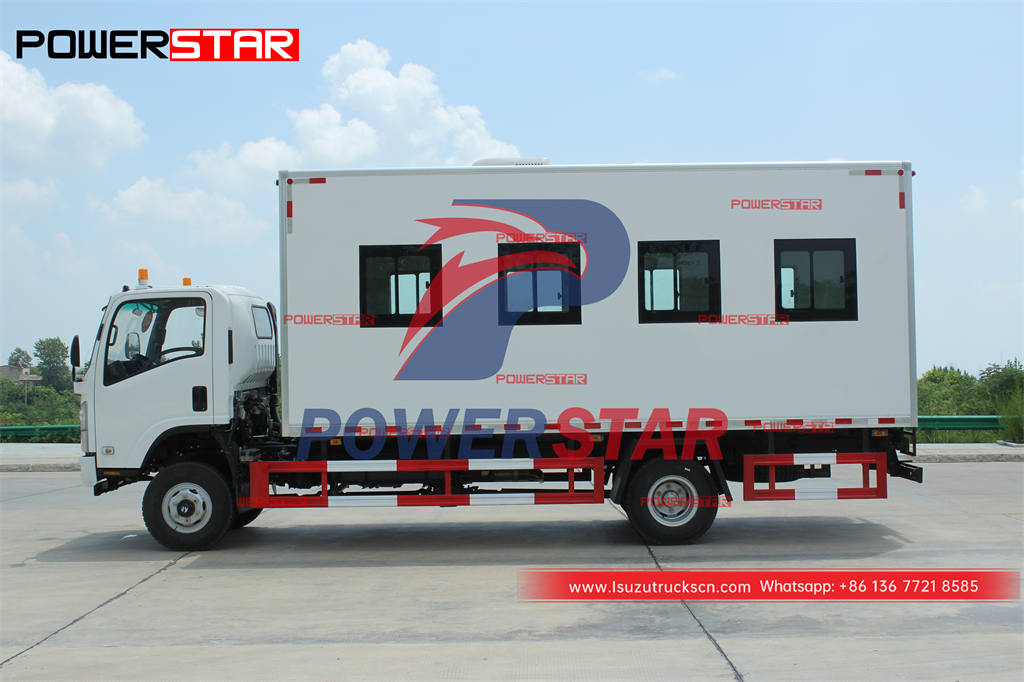 ISUZU 700P 4WD troop carrier truck at best price