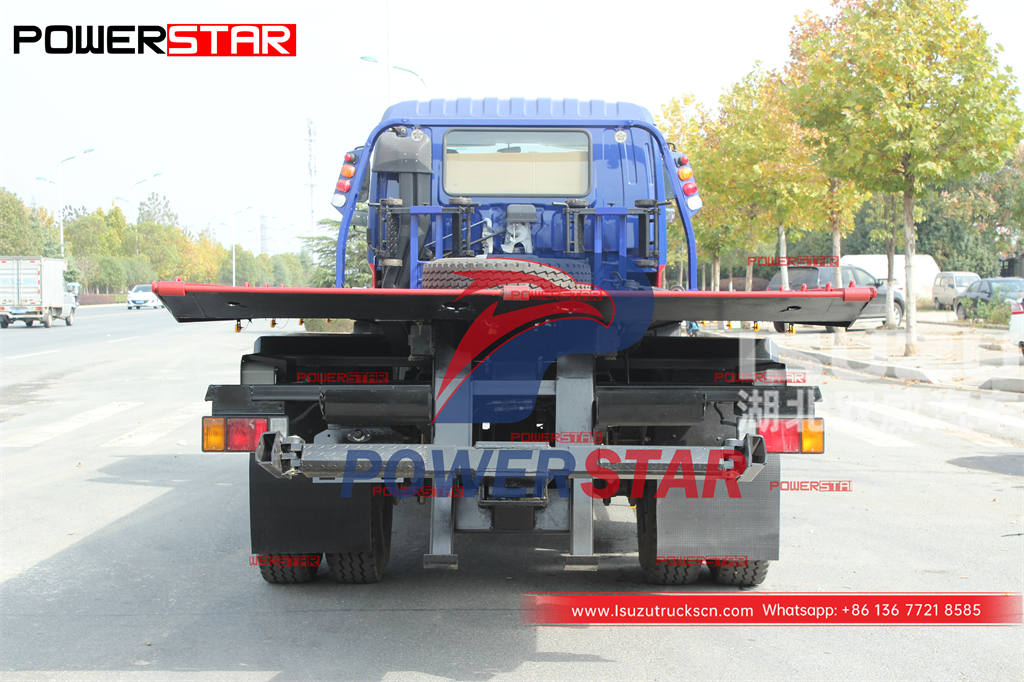ISUZU 4WD 240HP 10 tons off-road Wrecker towing truck for sale
