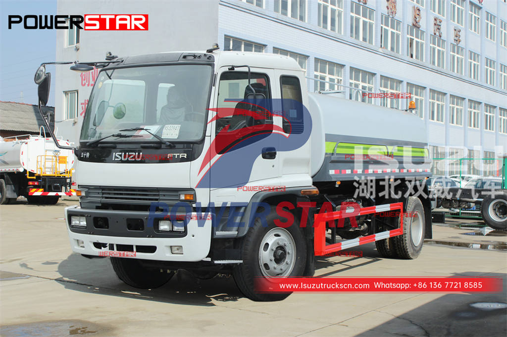 Good price ISUZU FTR 4×4 12000 liters drinking water delivery truck for sale