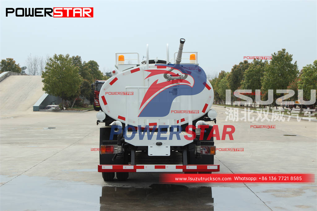 High quality ISUZU 600P 4WD 4×4 stainless steel water spraying truck on sale