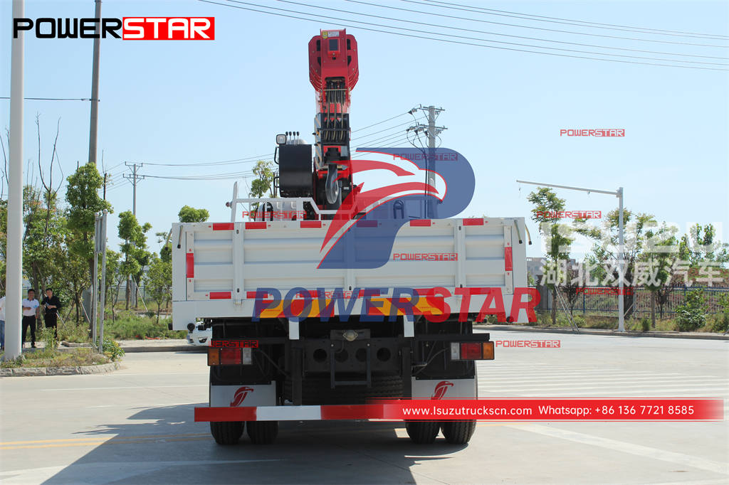 Good quality ISUZU FTR 4×4 off-road truck with crane Palfinger SPS25000