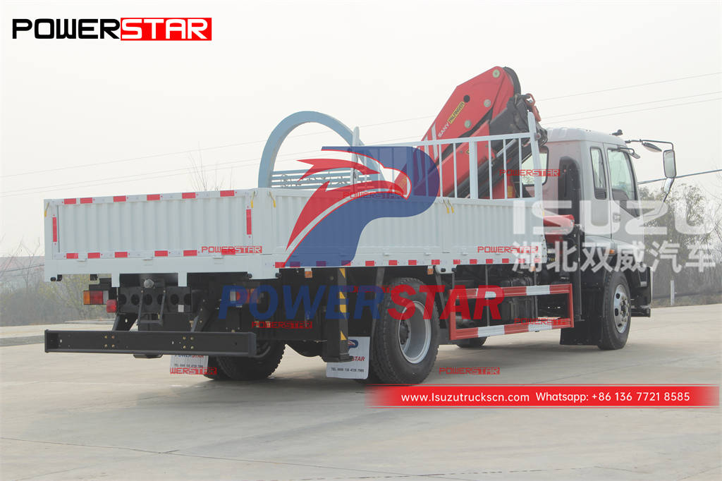 Brand new ISUZU FTR 4×4 off-road truck mounted crane Palfinger