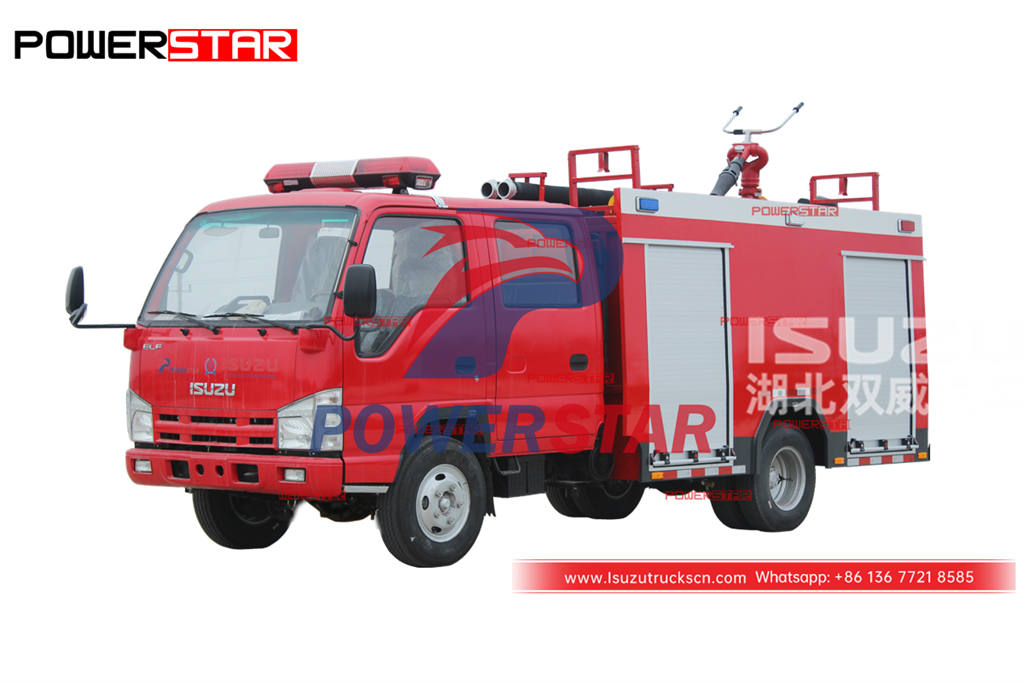 Good price ISUZU ELF 100P 4×4 fire engine for sale