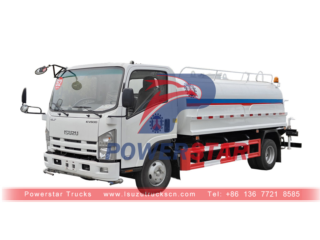 ISUZU 4×2 7CBM water sprinkler truck on sale
