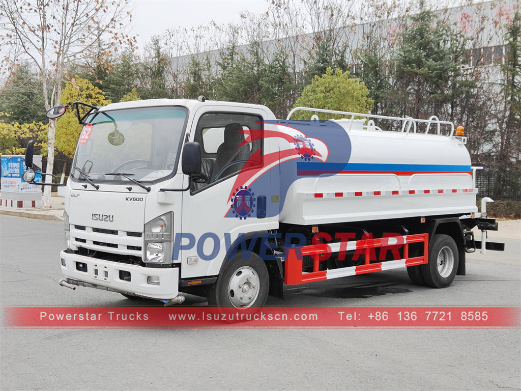 Customized ISUZU 7CBM water sprinkler truck for Philippines