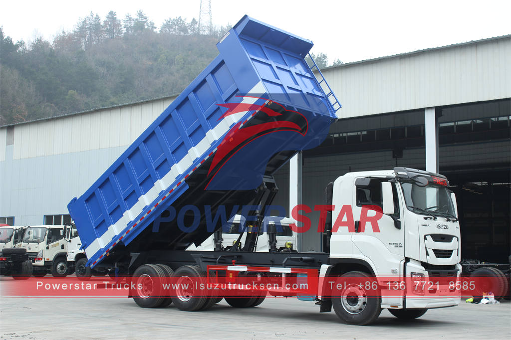 Factory original ISUZU GIGA 6×4 dumping truck for sale