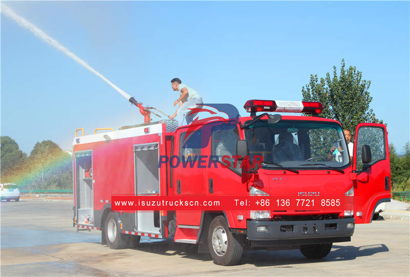 Isuzu Fire emergency truck