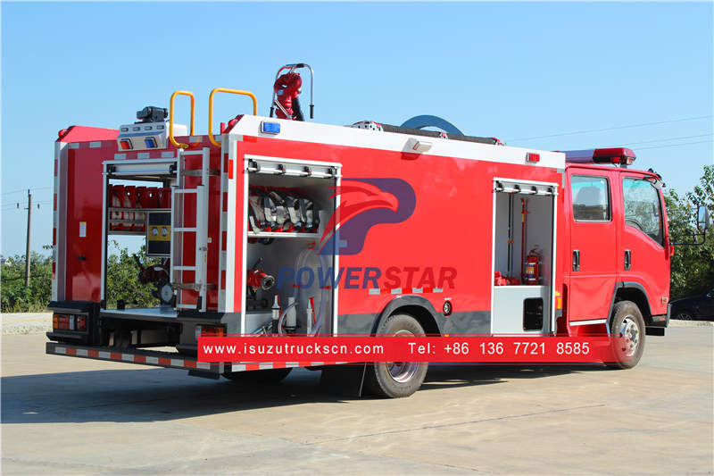 africa isuzu fire truck