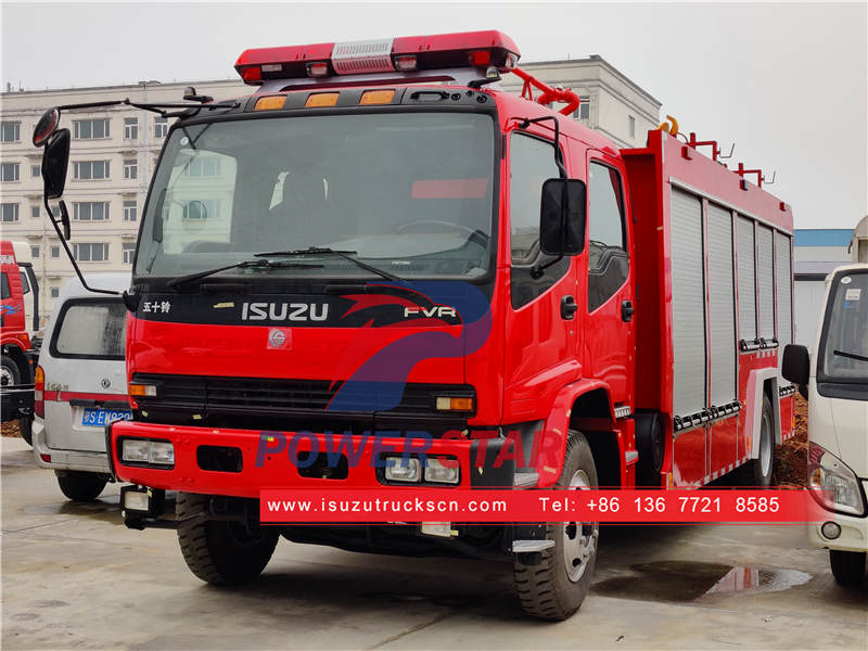 isuzu fire rescue truck