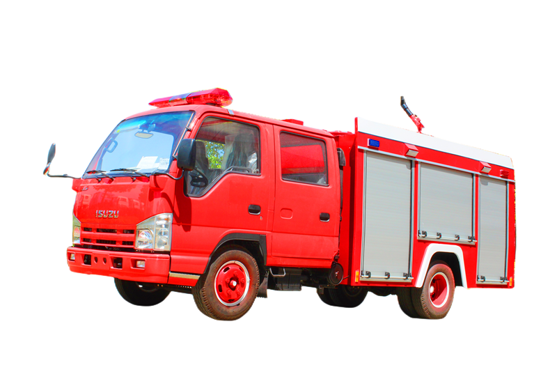 Isuzu 100P fire truck