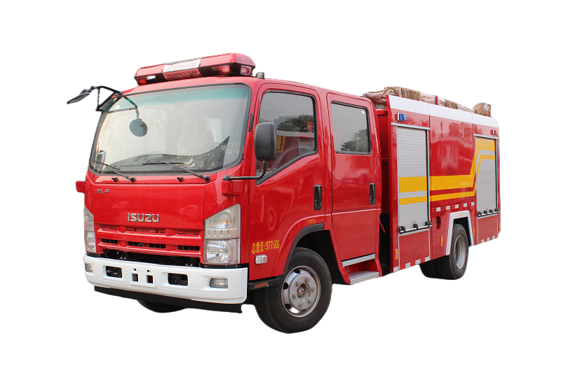 Isuzu 700P fire fighting truck