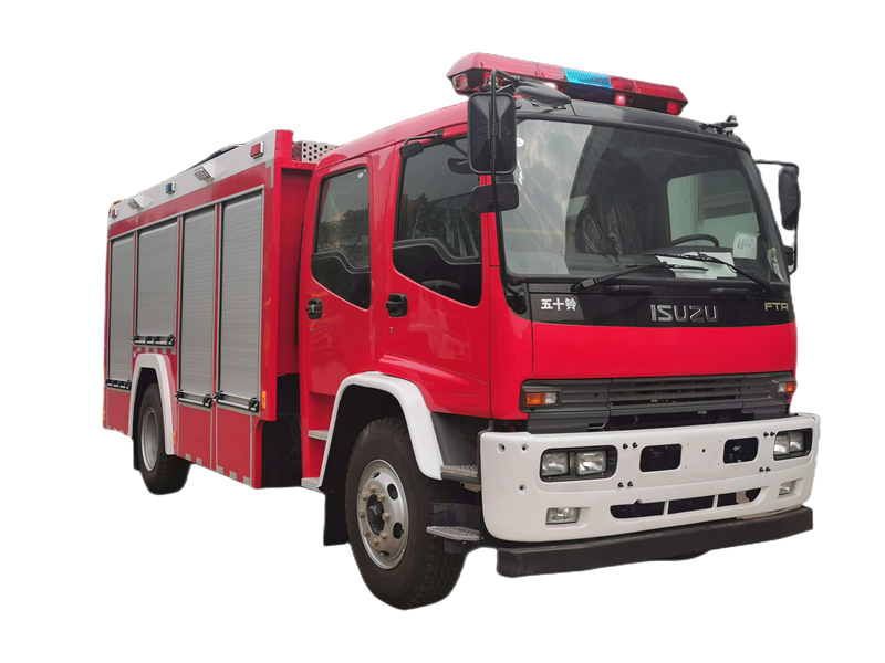 Isuzu ftr fire fighting truck