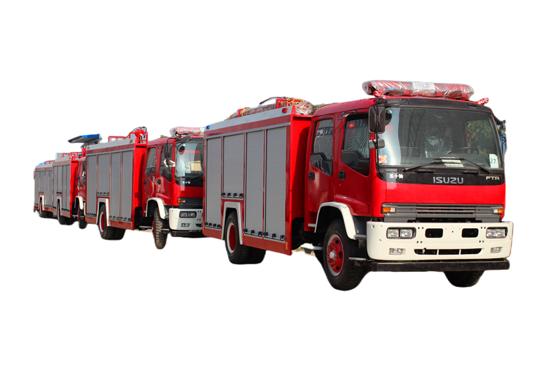 Isuzu FTR fire fighting truck