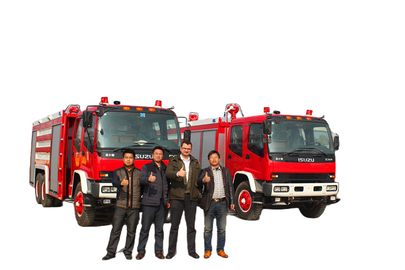 Isuzu FVZ fire rescue truck