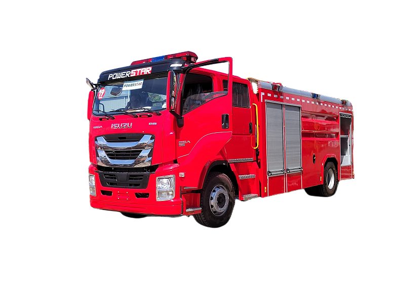 Isuzu Giga fire fighting truck