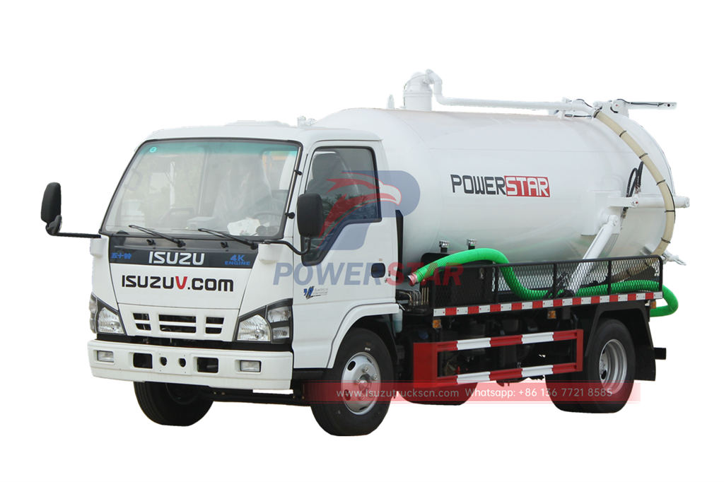 ISUZU vacuum tank truck on sale