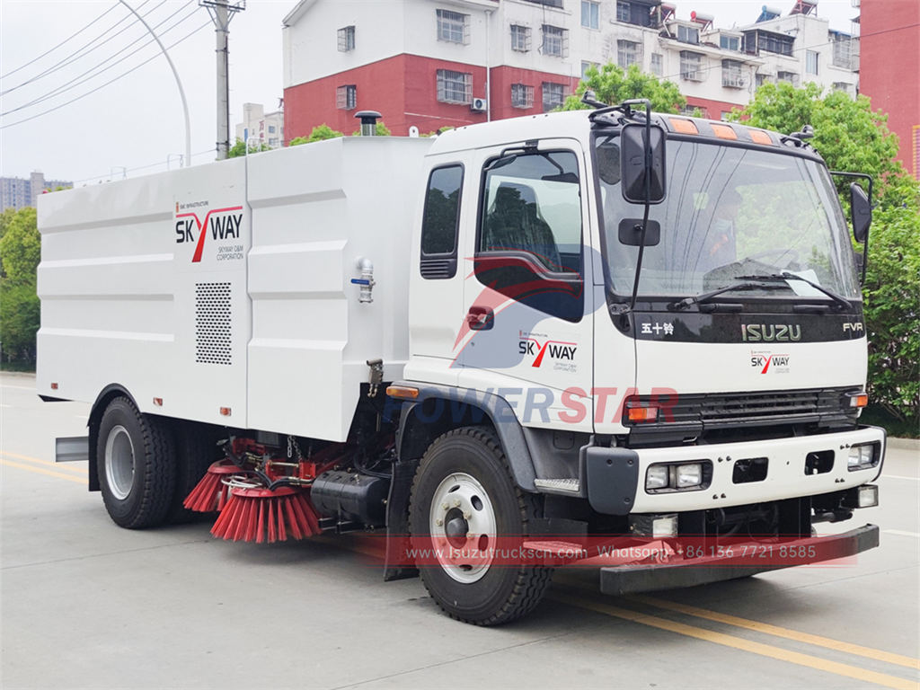 New and used ISUZU road sweeper truck