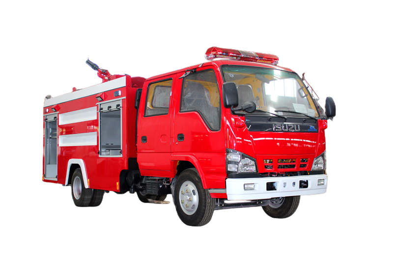 Isuzu 600P fire truck