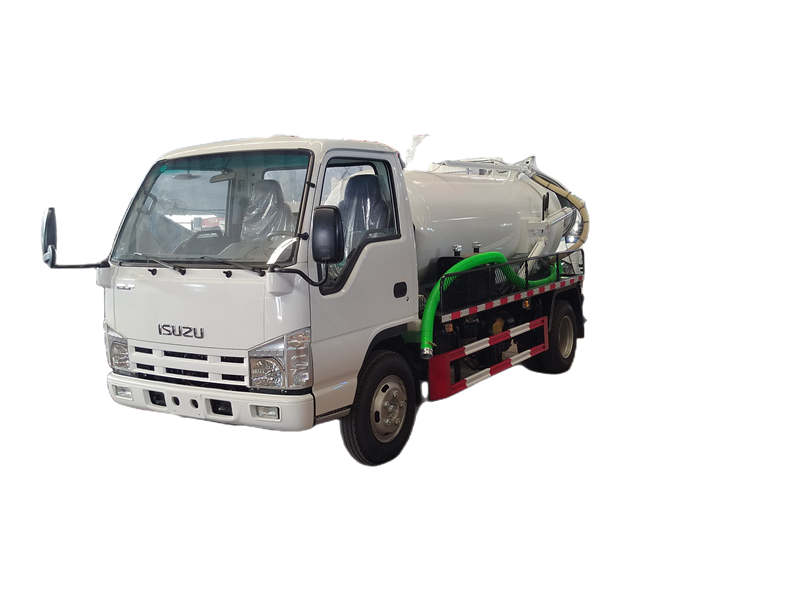 Isuzu 100P sewage suction truck