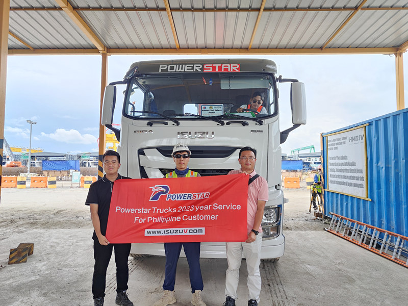 ISUZU GIGA boom crane trucks in Philippines