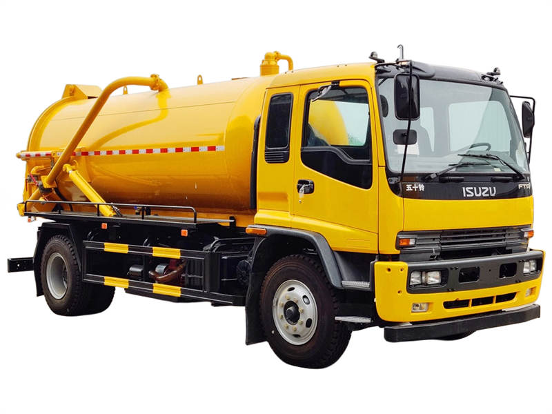 Isuzu FTR sewage suction truck
