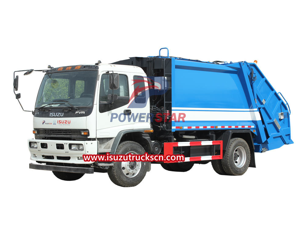 waste removal truck