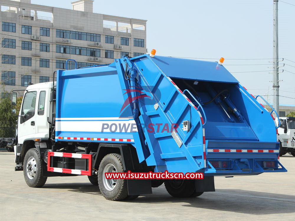 waste collection truck