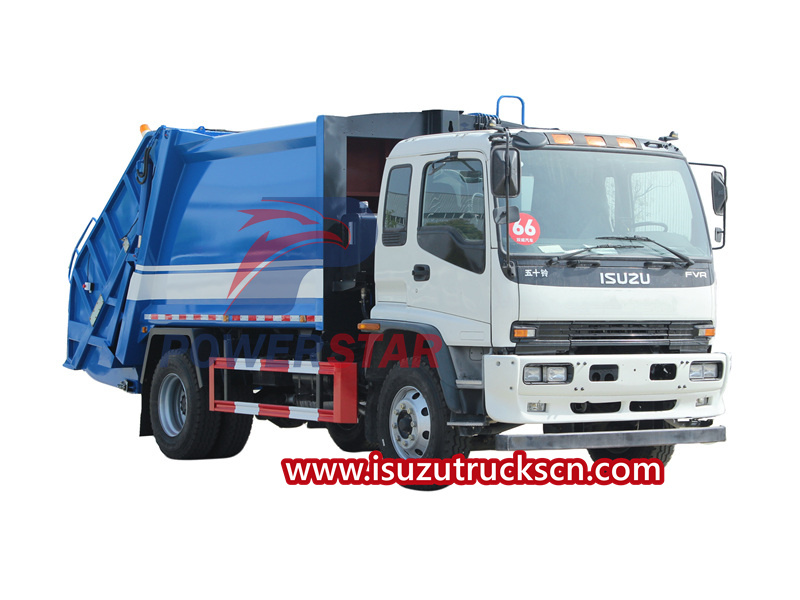 Isuzu FVR 15CBM garbage compactor truck