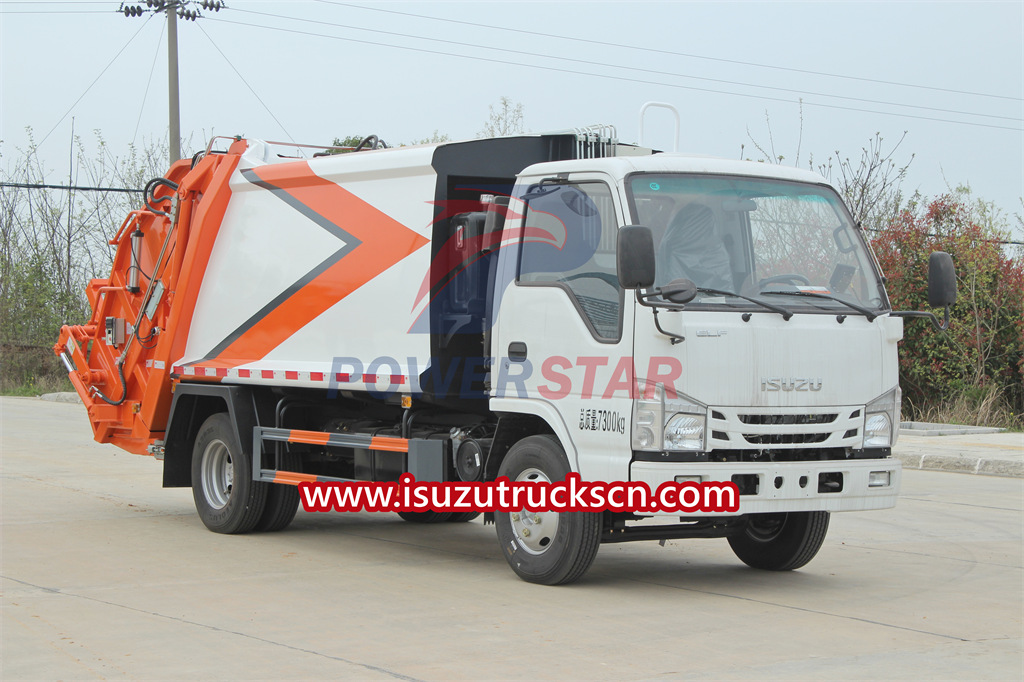 ISUZU NKR refuse compactor vehicle for sale