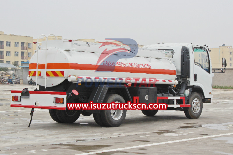 ISUZU 5000L fuel bowser for sale