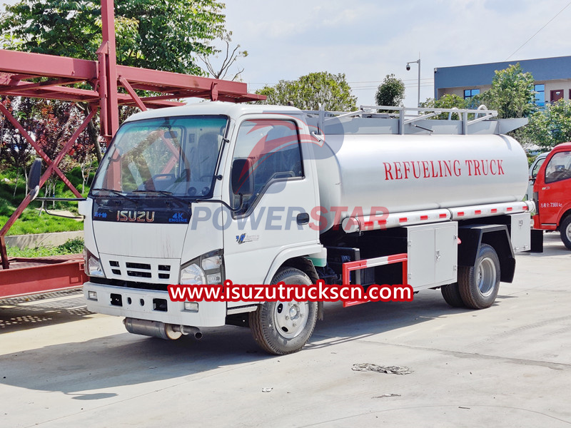 ISUZU NKR refueling tanker truck 5000Liters