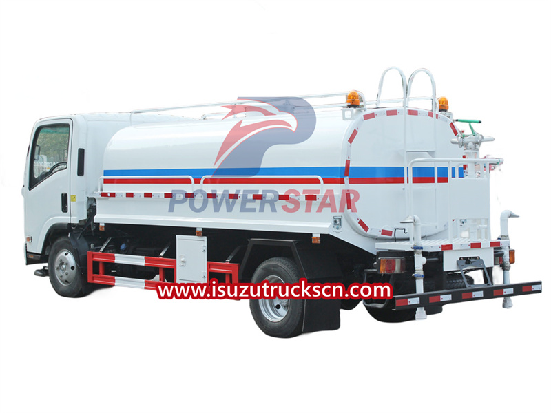 Isuzu water truck 7000liters drinking water tanker