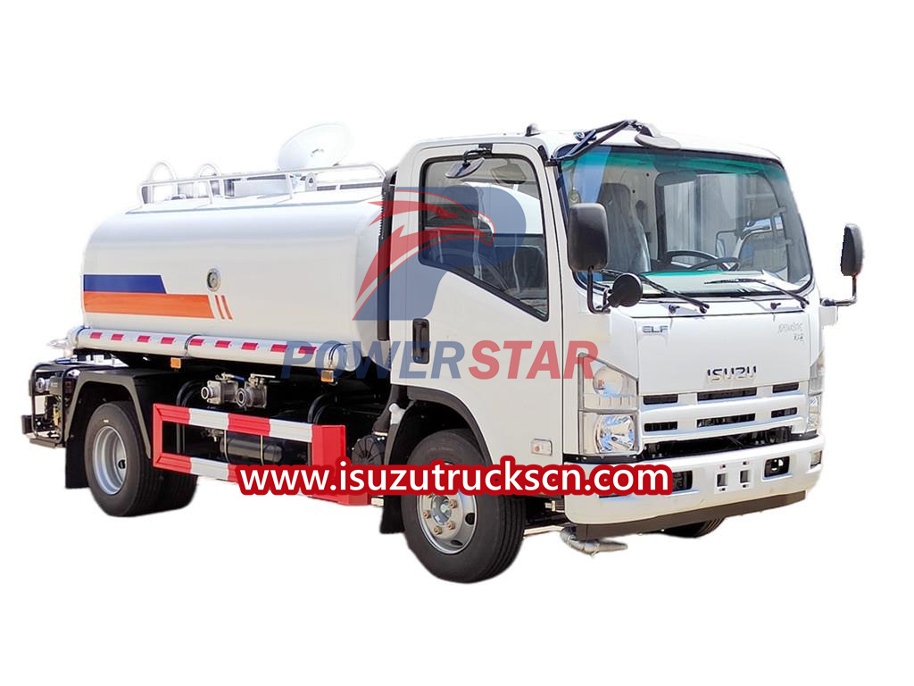 Isuzu potable water truck