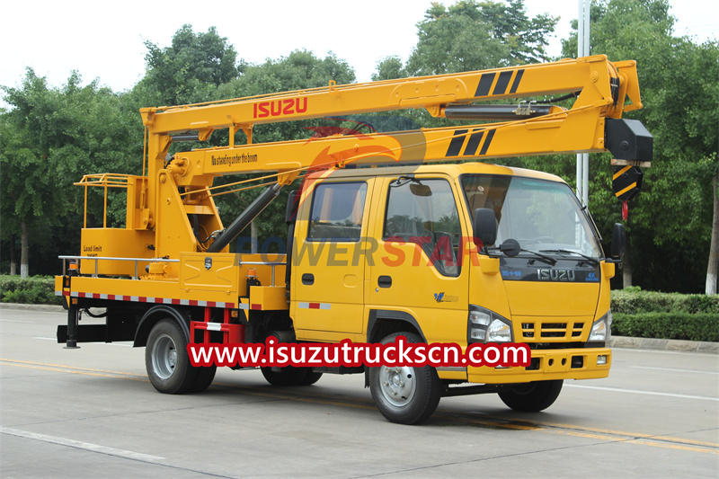 ISUZU truck mounted boom lift