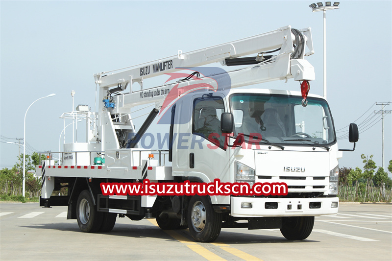 Manlift Aerial Work Truck Isuzu