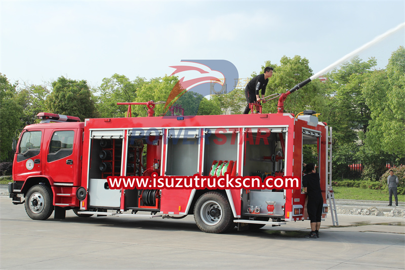 Isuzu fire truck FVR