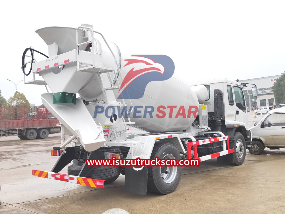 ISUZU FTR Concrete Transit Mixer Truck for Philippines