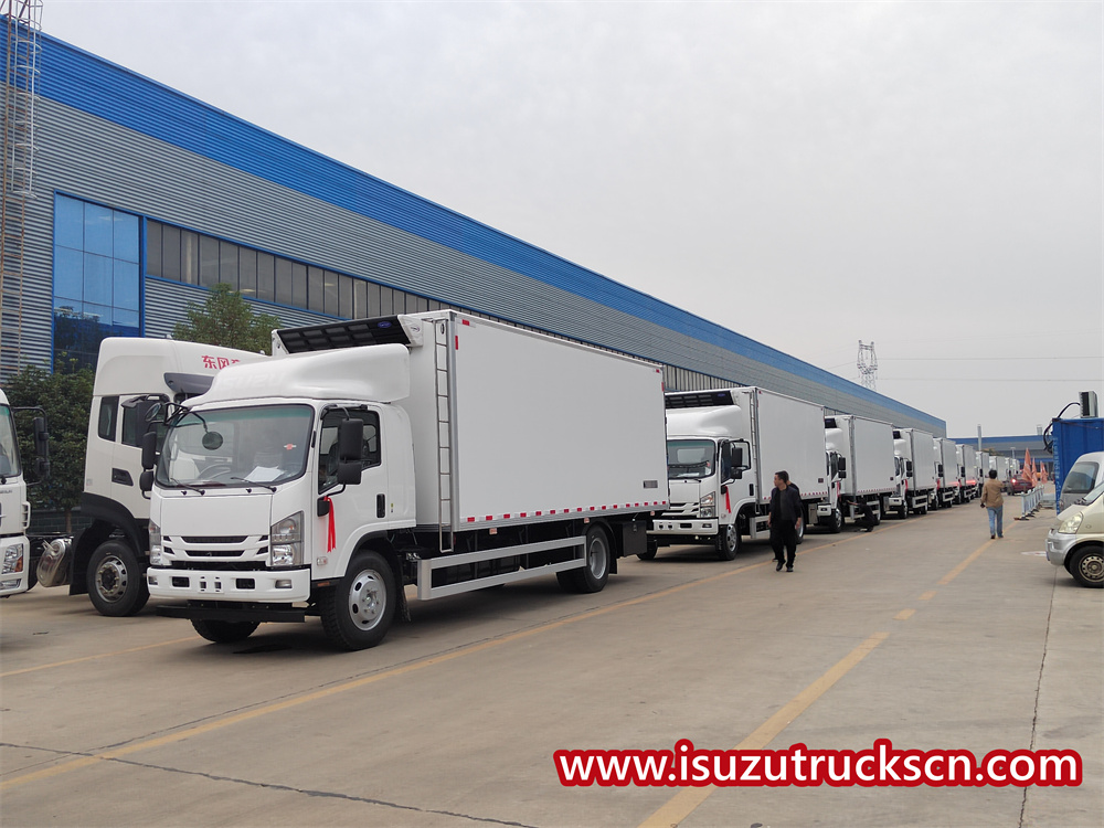 isuzu refrigerated truck factory