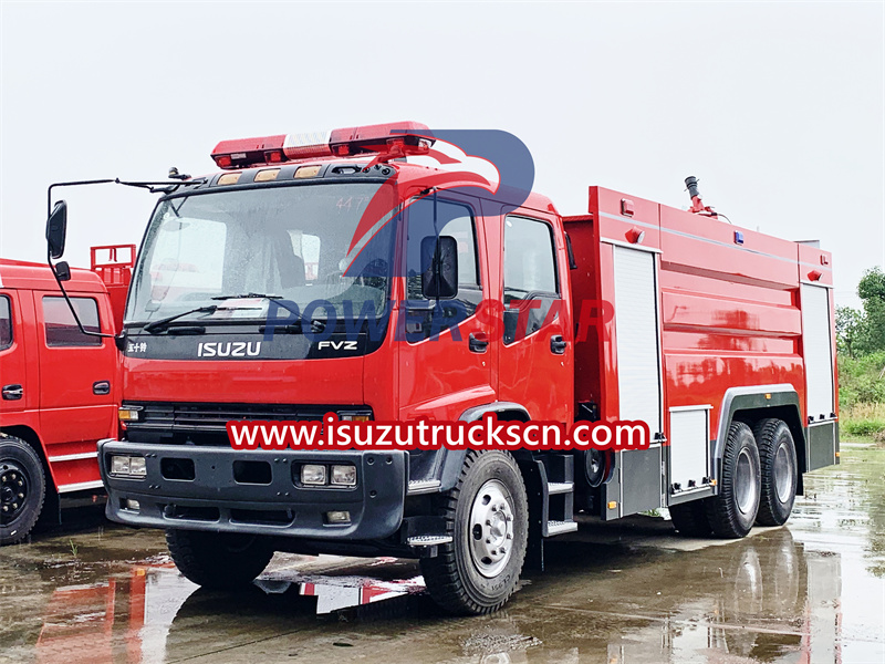 Isuzu fire engine 10wheeler