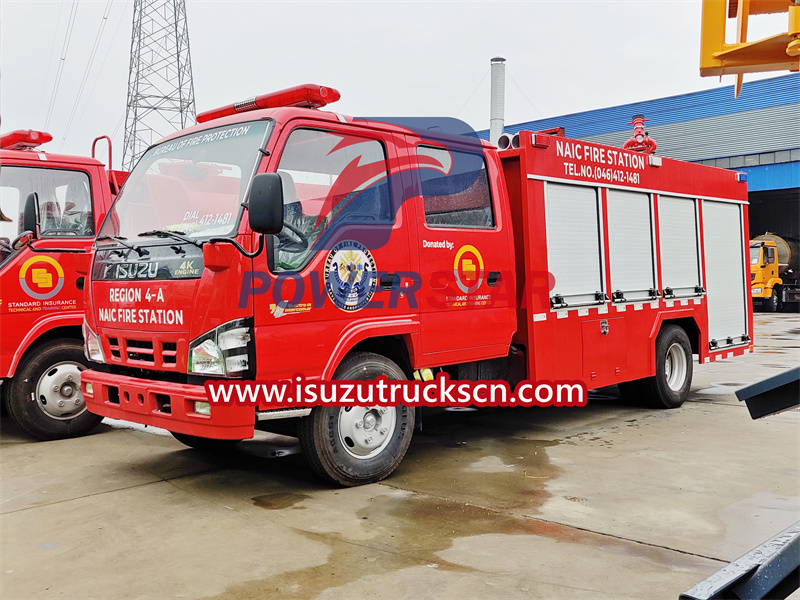 Isuzu NKR fire engine