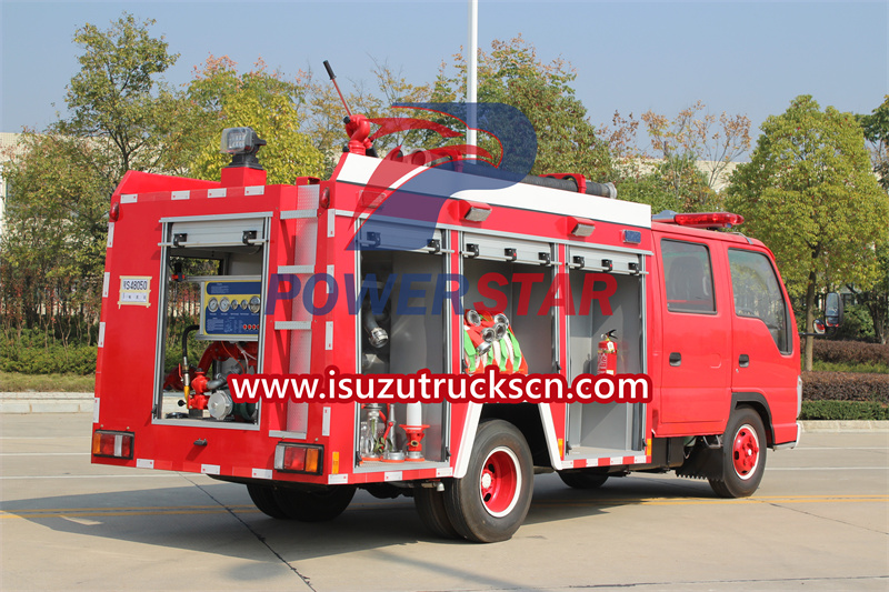 Isuzu mini fire truck