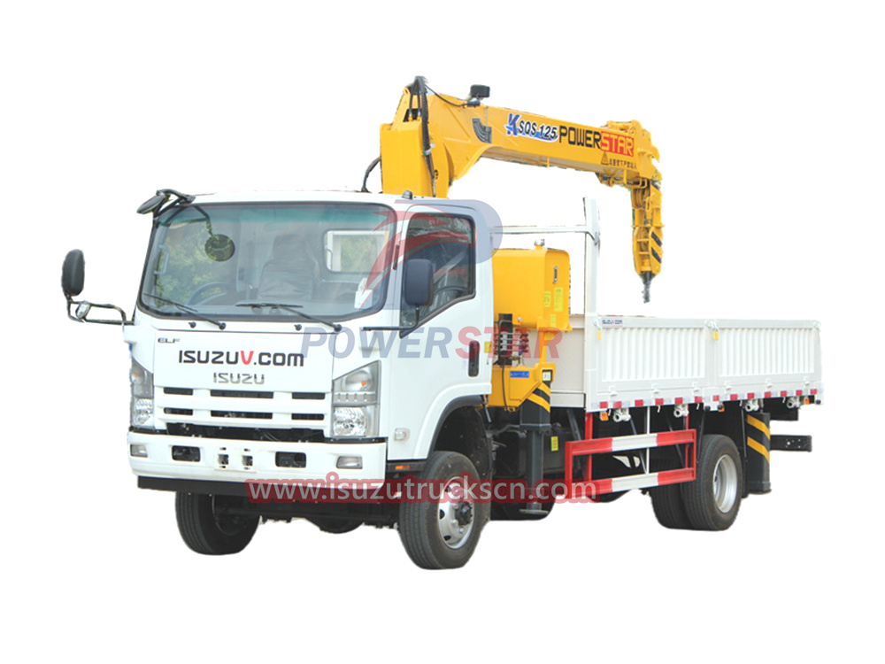 Isuzu off-road boom crane truck 