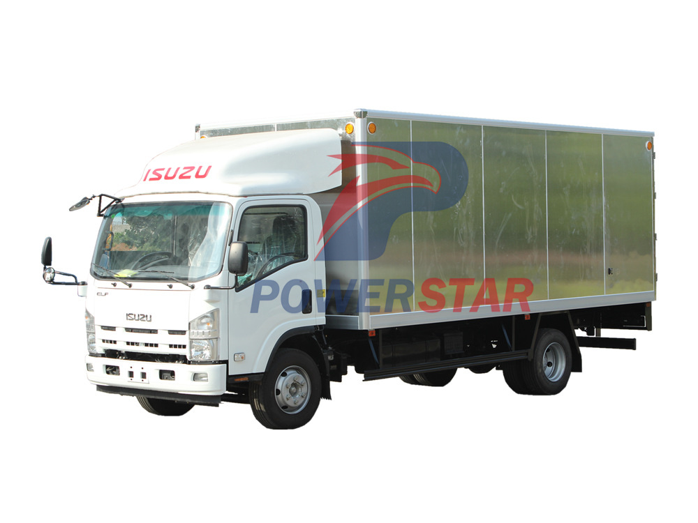 Isuzu Aluminum van truck