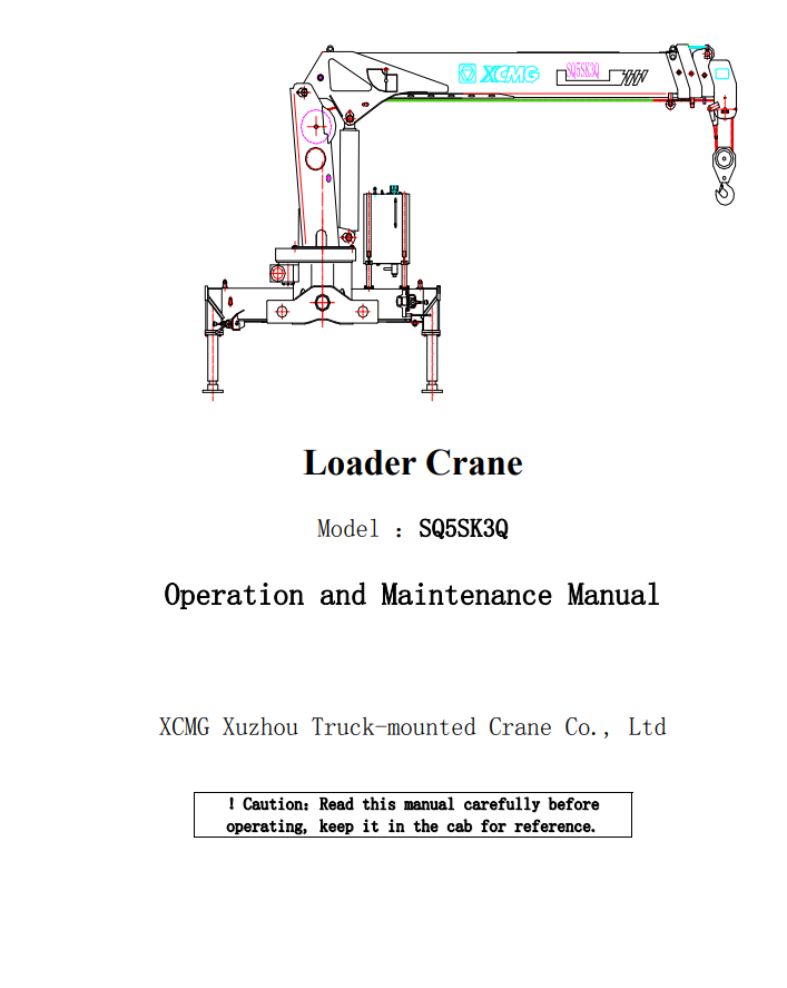 XCMG boom Crane for Isuzu 4WD off Road Crane Trucks