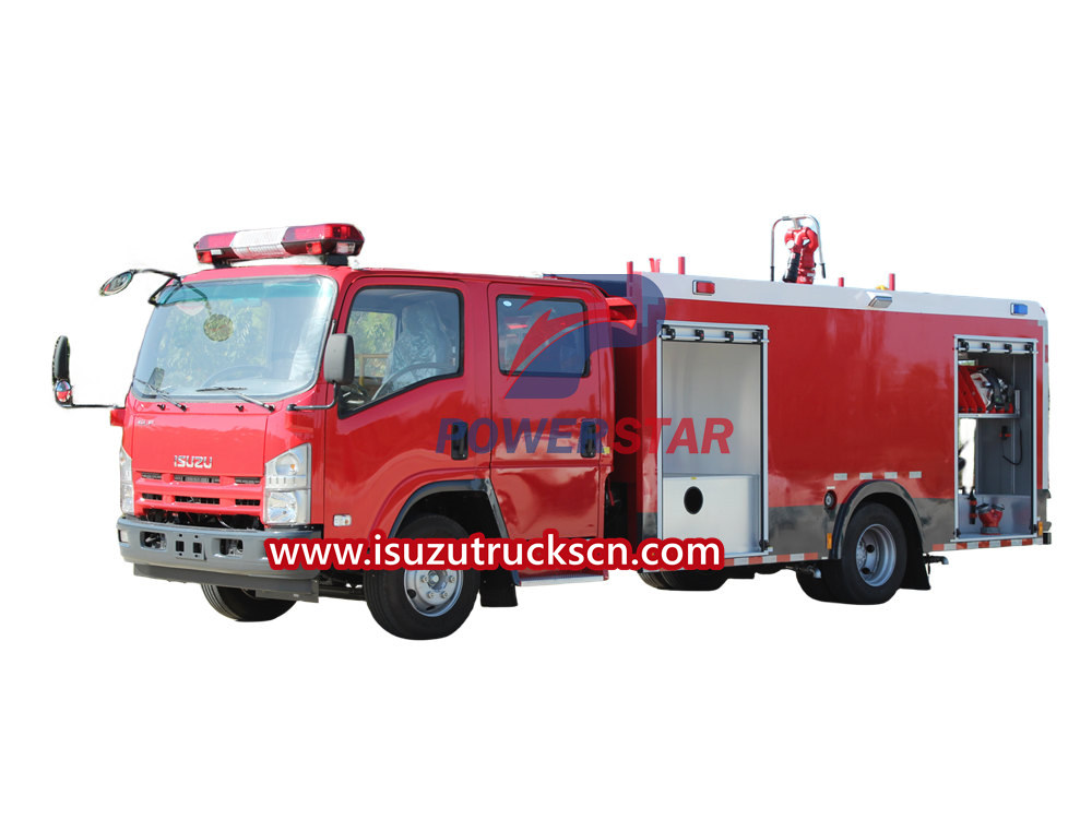 Isuzu fire engine